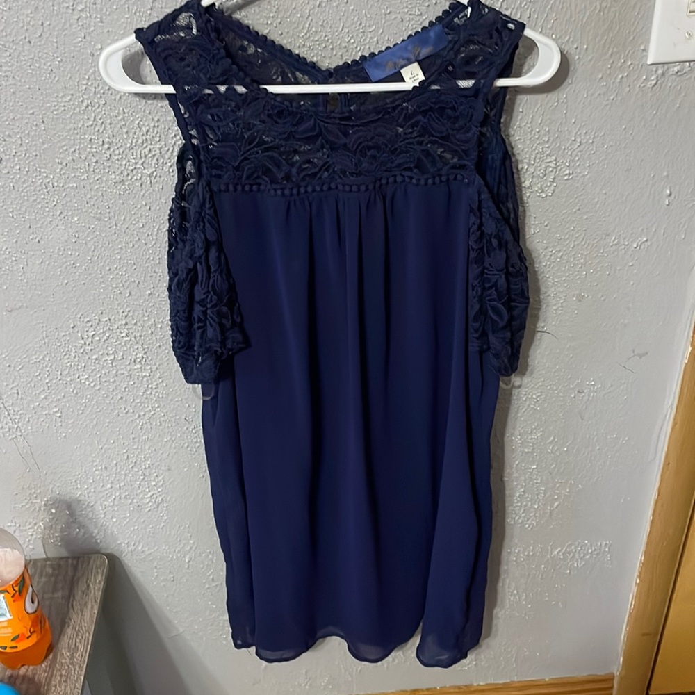 Navy Blue Dress